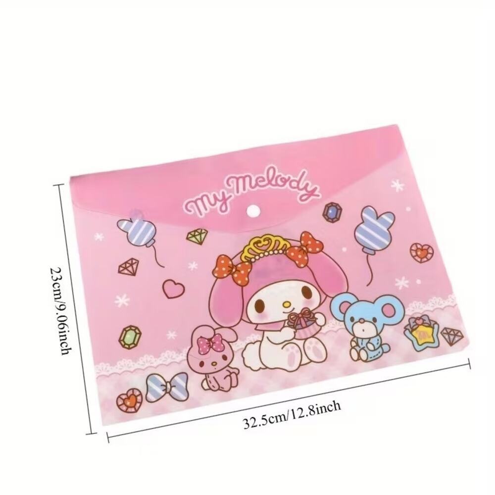 #MEL-056 Hello Kitty & Friends My Melody Document Folder